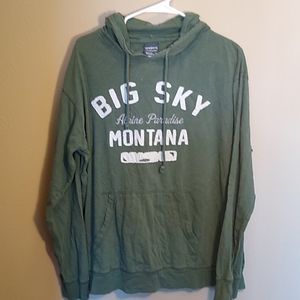 Light weight Big Sky Montana Hoodie